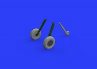 Eduard Accessories 648455 - 1:48 Spitfire Mk.I Wheels For Tamiya - Neu