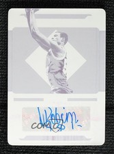 2020 National Treasures Collegiate Legacy Signatures 1/1 David Robinson Auto 7y2