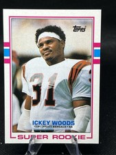 1989 Topps - Ickey Woods #27 (RC) - Cincinnati Bengals