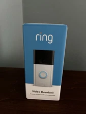 Ring 1080p Wireless Video Doorbell - Satin Nickel 2nd Gen