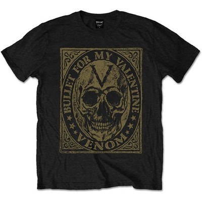 Rockoff Trade Men's Venom Skull T-Shirt M Black