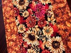 Handcrafted-Quilted Table Runner - Fall Flower Power - Sunflowers March/2026 — photo 6