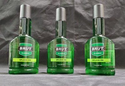 BRUT Splash-On Classic Scent 7 oz Pack of 3