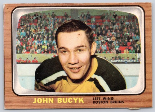 Johnny Bucyk #39 1966 Topps card