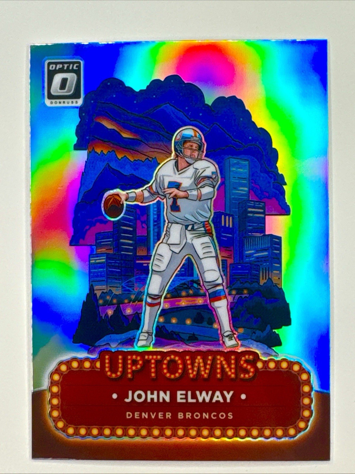 2024 Panini Donruss Optic - Uptowns John Elway #23 CASE HIT