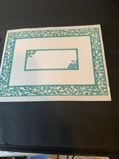 Mrs Grossman Picture This Frame Paper Whispers Stickers Verdigris