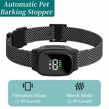 Smart Auto Anti bark Dog Collar Intelligent Waterproof Barking Terminator Device