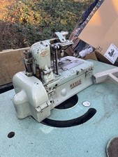 Reece Industrial Buttonhole Sewing Machine w/ Table  Motor   Untested   Vintage