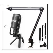RØDE PodMic XLR Mikrofon freistehend mit Mik...