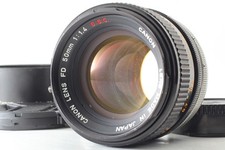 Exc 5 w/ Hood  Canon FD 50mm f1.4 S.S.C. MF Standard Lens From JAPAN