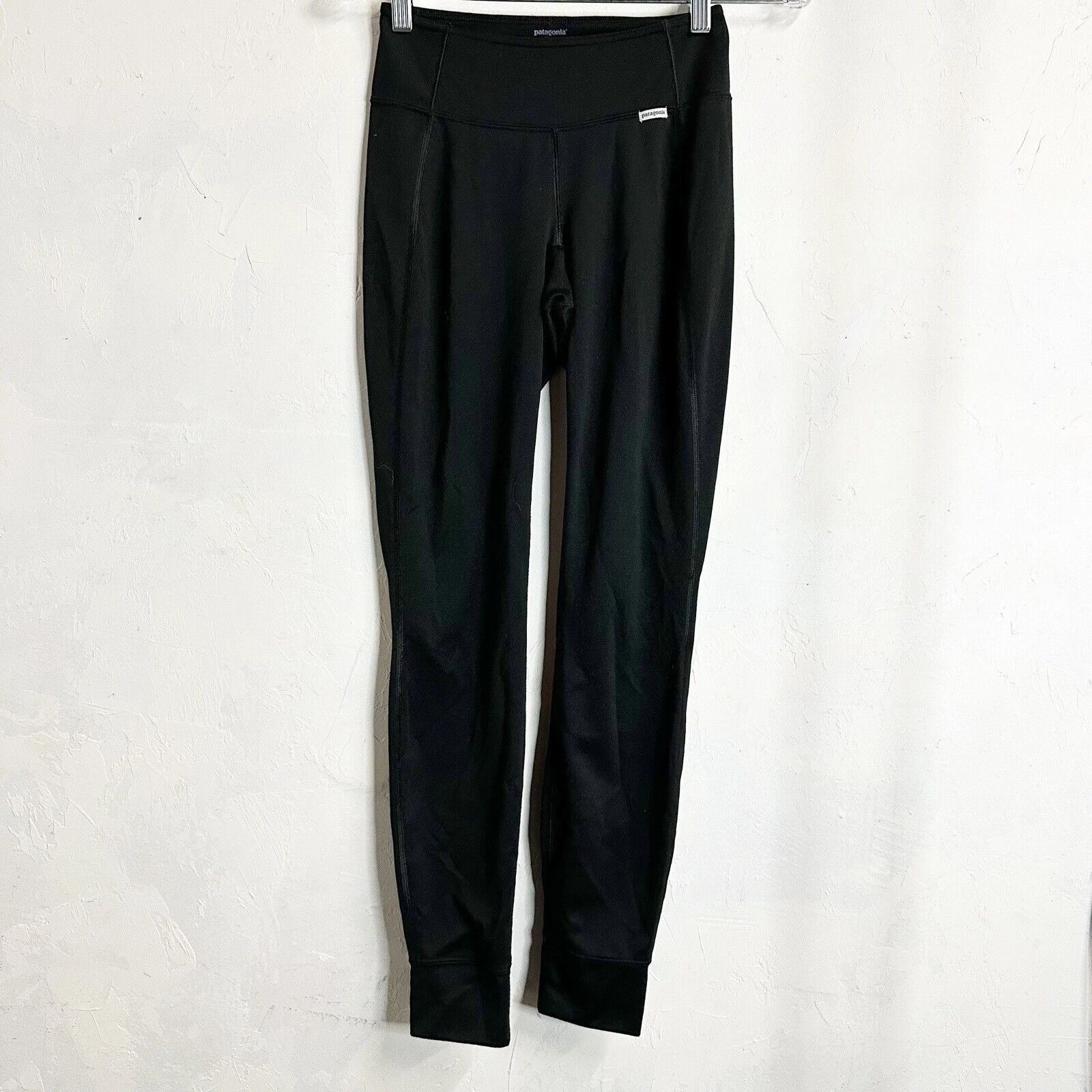 Patagonia Capeline Baselayer Black Pants Womens XSmall Winter Cold Weather
