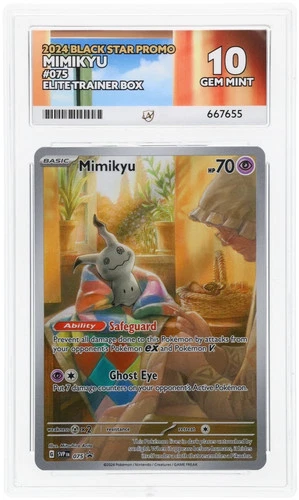 Mimikyu 075 ACE 10 Black Star Promo Pokemon TCG