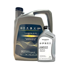 VW LongLife III FE 0W-30 Original Motorenöl - 6 Liter | VW 507.00 / 504.00