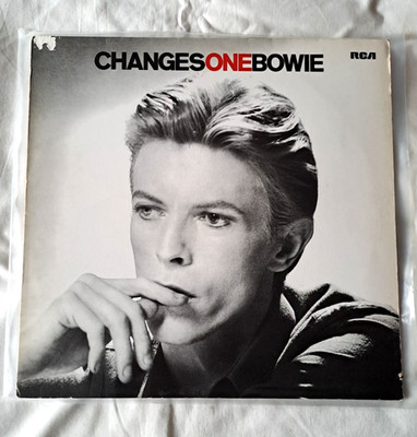 DAVID BOWIE - Changes one 12'' Vinyl LP EX/VG (Germany)