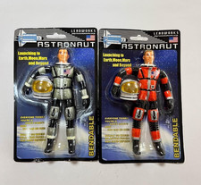 Leadworks Astronaut BENDABLE Figures Silver Orange Major Matt Mason w/box