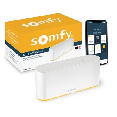 TaHoma Switch Hub for RTS Motors   App & Voice Control   Scenes & Schedules  ...