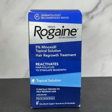 Men s Rogaine Extra Strength 5 Minoxidil Hair Regrowth Treatment 2oz Exp 09/27