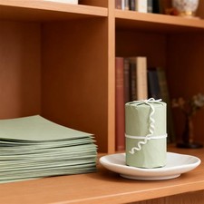 50 Sheets Green Tissue Paper, Sage Tissue Paper For Gift Hot Bags Sale S3H0