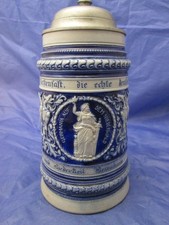 Antiker Bierkrug Steinkrug Bavaria M&uuml;nchner Kindl Westerwald Simon Gerz