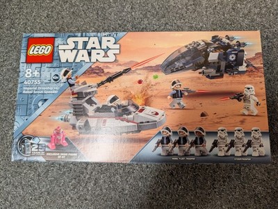 Lego Star Wars Imperial Dropship vs Rebel Scout Speeder 40755 - Neu in OVP - Kostenloser Versand