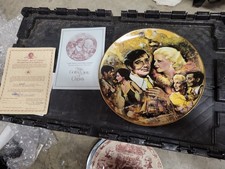 1978 Golden Age of Cinema Collectors Plate - "The King and His Ladies"