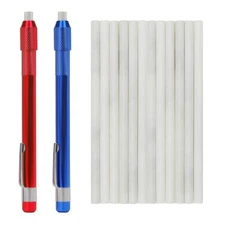 Gutimore Soapstone Holder Pack Of 14, 2Pcs Round Soapstone Pencils Wit