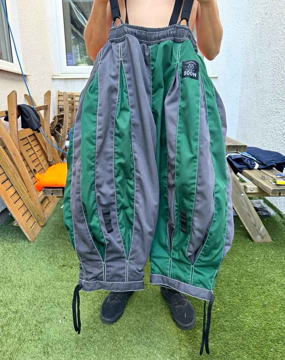 Pantalón Superior Fencing 800N Algodón Reforzado S Unisex Verde/Gris