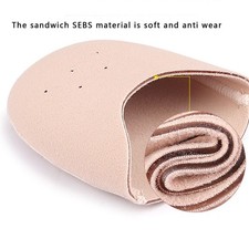 1 Pair Ballet Pointe Shoe Socks Pad Ballet Slipper Toe Pouches Pad Toe Wrapped
