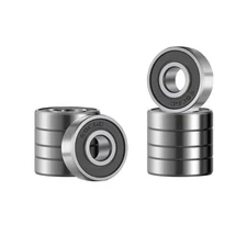 QinDa 608 2RS Bearing (10PCS, 0.31x0.87x0.28in)