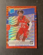 2020-21 Donruss Optic #163 Kira Lewis Jr. Rated RC ASIA T-Mall Red Wave Prizm SP