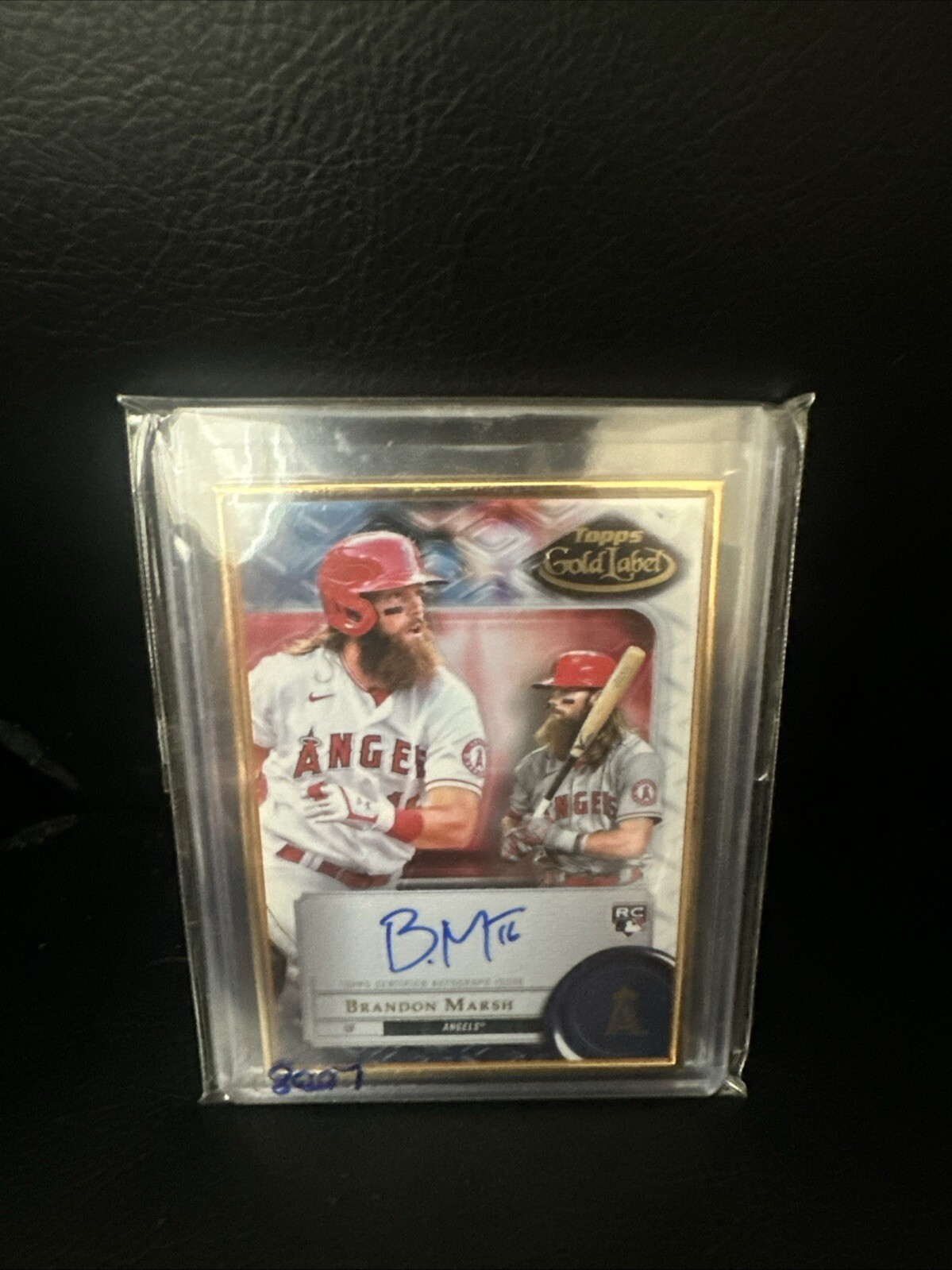 Topps Gold Label 2022 ブランドン　マーシュ 10/10 Brandon Marsh - 2022 Topps Gold Label #14 Class 1 - Rookie