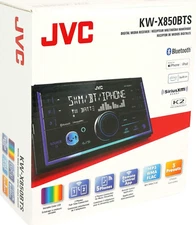 JVC KW-X850BTS Bluetooth Media Player Car Stereo Android iPhone XM AM FM USB Aux