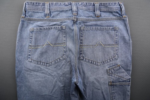 Men's Urban Pipeline Jean Utility Shorts Medium Wash 100% Cotton Size 34 - Picture 6 of 6