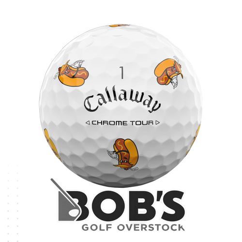 Callaway Chrome Tour TURNBOX Golf Balls Limited Edition Hot Dog Chip Burger Beer - Picture 2 of 5