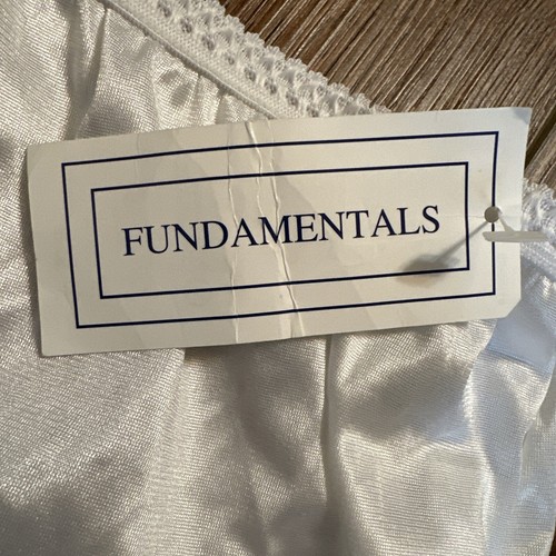 VINTAGE Sears Fundamentals Brief Nylon Satin PANTY Size 11 SISSY GRANNY - Picture 3 of 5