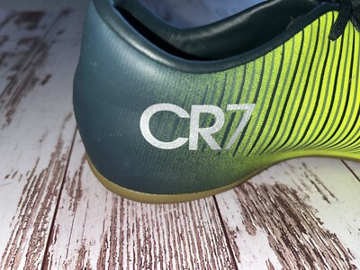 NIKE MERCURIAL X VAPOR XI CR7 Indoor Soccer Shoes Cleats Green