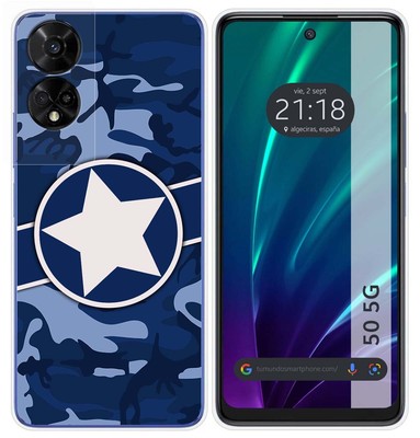 Cover per TCL 40R 5G, TCL 40R 5G Custodia in pelle geometrica colorata [Stand Supporto]+[Slot per Scheda] Custodia per TCL 40R 5G-Viola