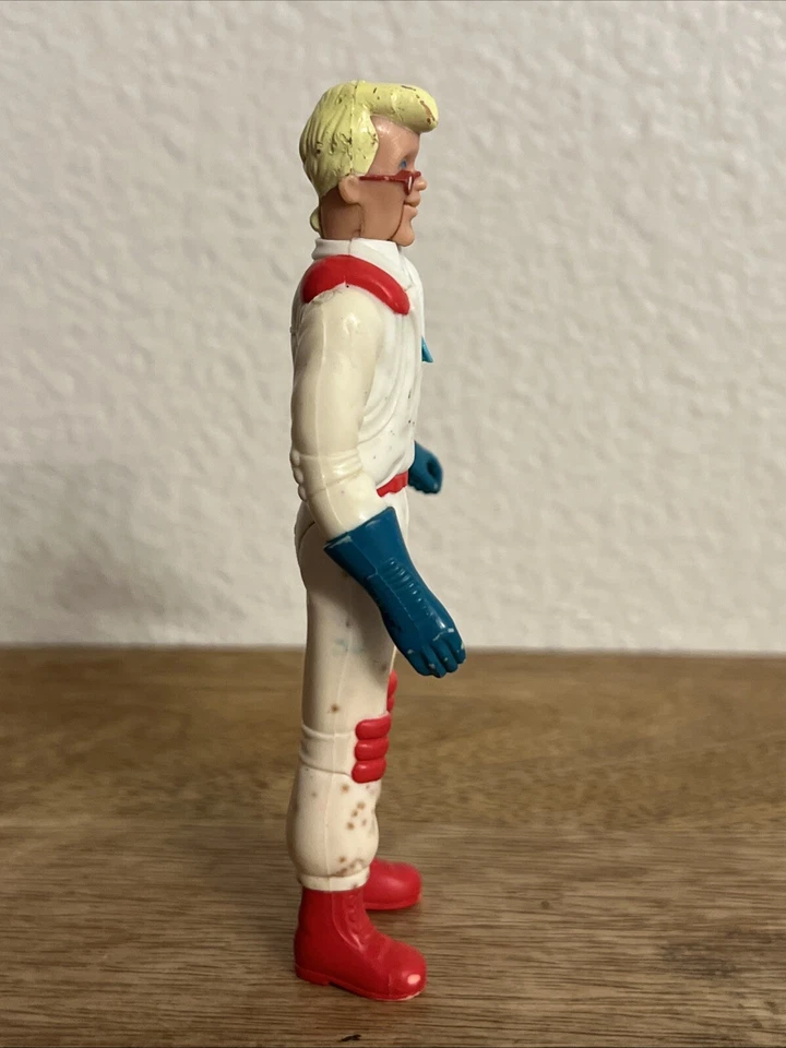 "Figura de juguete de 5"" Egon Spengler Ghostbusters Kenner de colección (1987) características de miedo" Foto 4 de 4