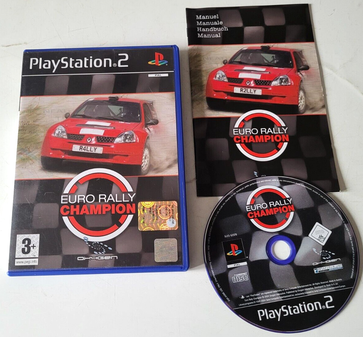 Euro Rally Champion - PlayStation 2 PS2 - PAL - Complet