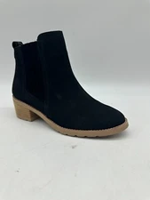 Reef Voyage Water Resistant Black Leather Chelsea Boots Women's Size 9 M