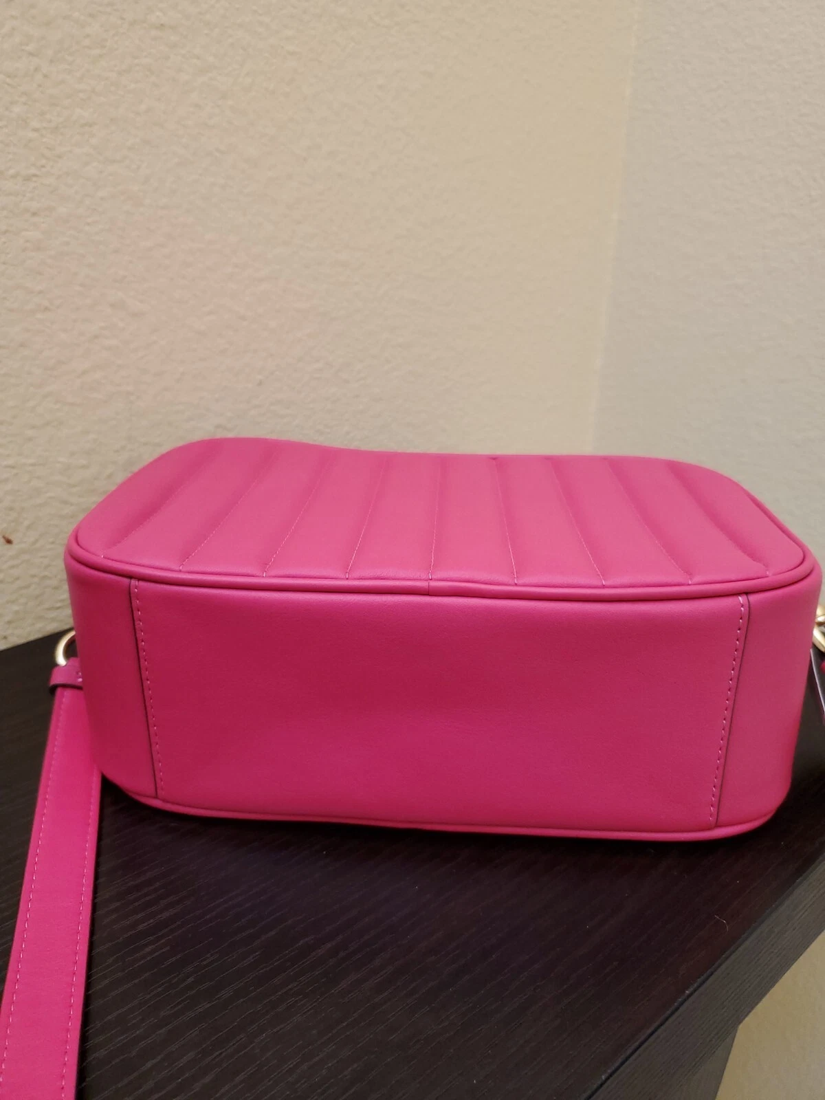 Coach Jes trapuntata lineare a tracolla in pelle $428 autentico