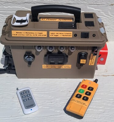 #ad Remote Control RV Trailer test box Lights Brakes Slides Schwintek *M18 Milwaukee $429.95