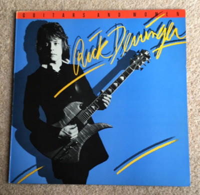 RICK DERRINGER: Guitars and Women Vinyl LP; UK Blue Sky 1979 : Mint