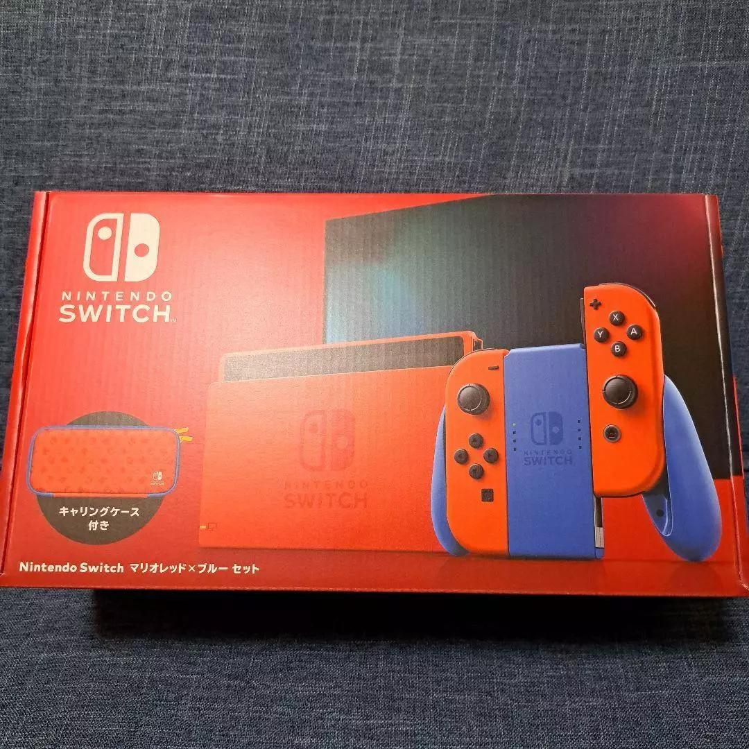 Nintendo Switch HAC-001(-01) Mario Red & Blue Edition - 32GB BRAND NEW