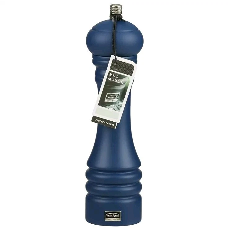 Trudeau 9" Professional Pepper Mill / Grinder - Blueberry Blue