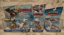 3 NIB Skylander Superchargers Stormblade Sky Slicer Jet Combo Pack Race Vehicles