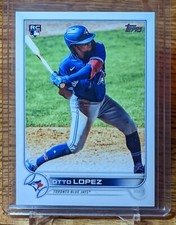 Otto Lopez Rookie Card RC 2022 Topps Series 2 #422 Flagship Baseball Blue Jays