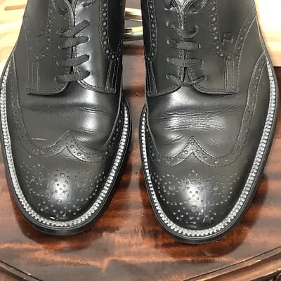 Tod\'s black leather oxford dress shoes men’s size 7.5 s-l400.jpg main image 2