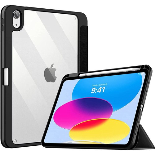 Smart Case For 2025 NEW iPad Air 11" M3/ iPad Pro 11 inch 2024 Clear Back Cover - Picture 24 of 75