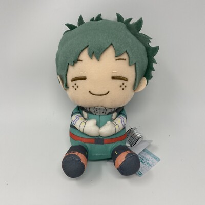 Bandi My Hero Academia Plush Deku Izuku Midoriya Plush NWT